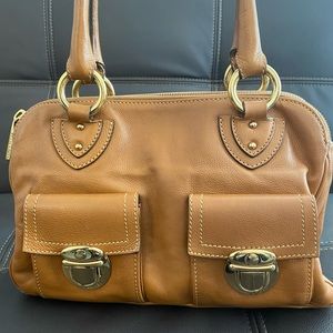 Vintage Marc Jacobs Blake camel leather tote bag purse